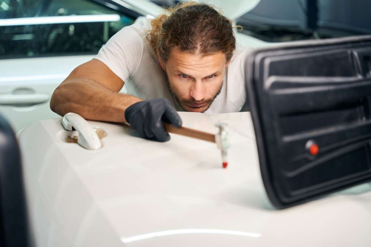 Dent Damage Problems - Fix Panels Before Paint Cracks